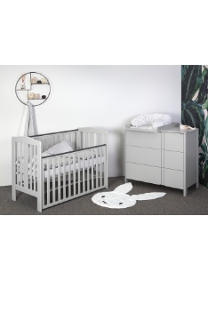 LIGHT GREY YappyQu beebivoodi ja YappyClassic kummut