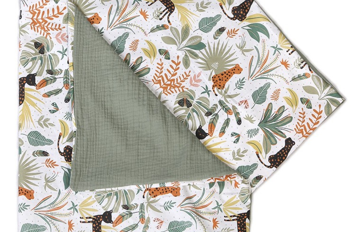  YappyTropical Hakki voodipesu 100x130 / 38x55 cm