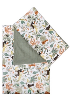YappyTropical Hakki voodipesu 100x130 / 38x55 cm