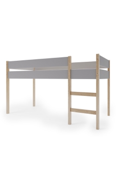 YappyGrott poolkõrge voodi, LIGHT GREY