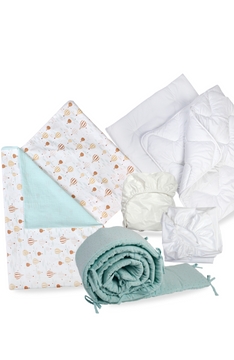 YappyAirBalloon Mint + YappyAloeVera + YappyLux + YappyShield + YappyMint Muslin 360cm